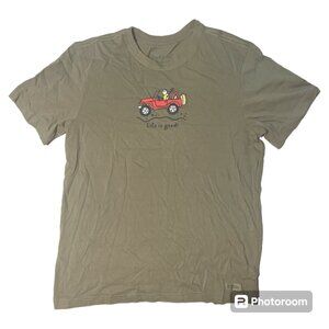Life Is Good Offroad Jake Crusher Tee | Men's M | NWT
